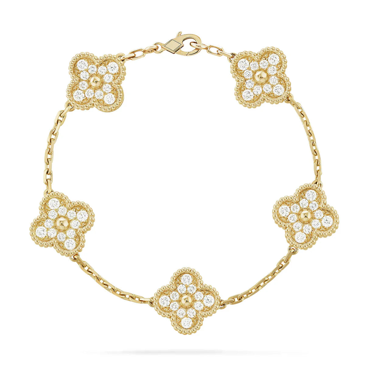 [BLUE TEARS]CLOVER 5 MOTIF PIETERSITE BRACELET COLLECTION