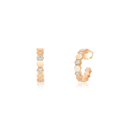 [BLUE TEARS]Hollow Design Four-Leaf Clover Flower Shape  Earrings