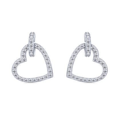 [Nova Jewelry]Dainty Heart Shape Earrings