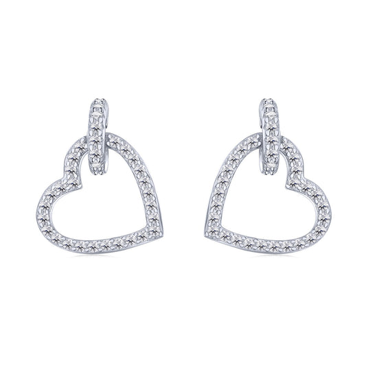[Nova Jewelry]Dainty Heart Shape Earrings