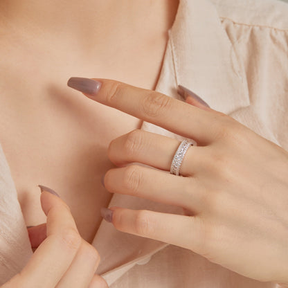 [Nova Jewelry]Delicate Colorful Round Cut Daily Ring