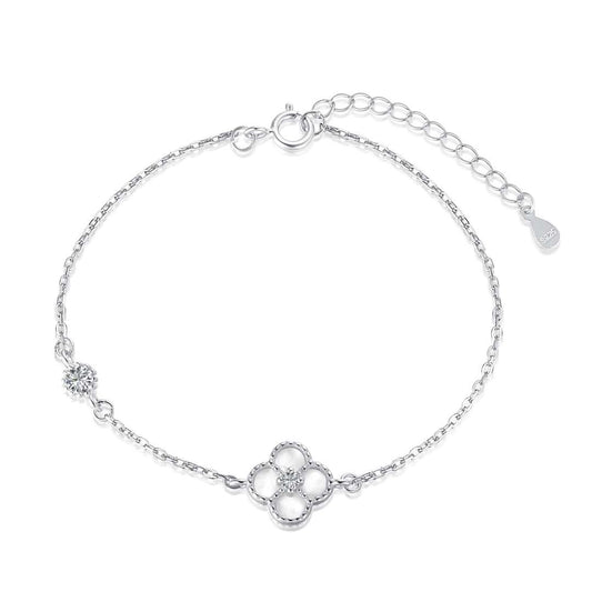 [Nova Jewelry]Delicate Four Leaf Clover Bracelet