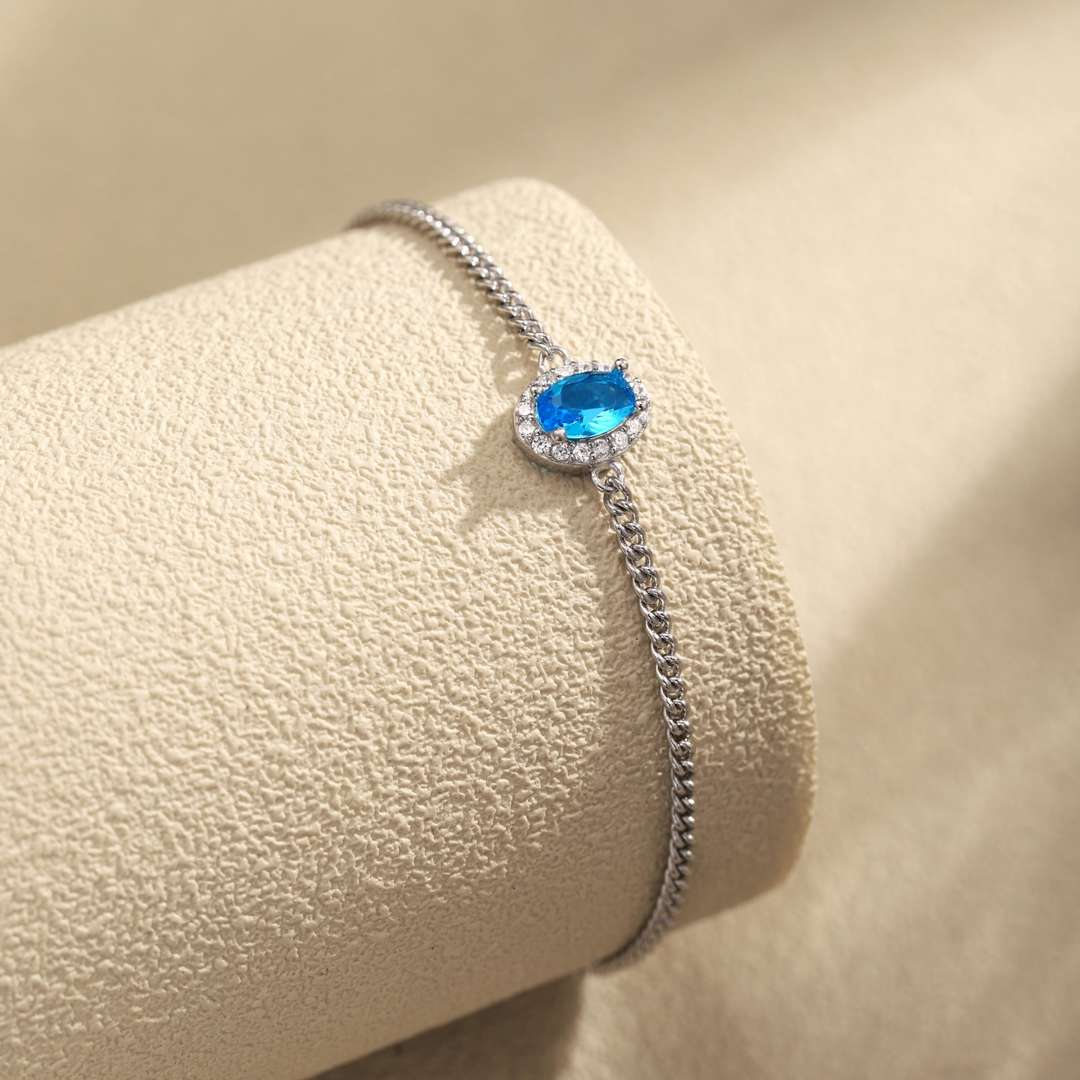 [Nova Jewelry]Exquisite Oval Shape Bracelet