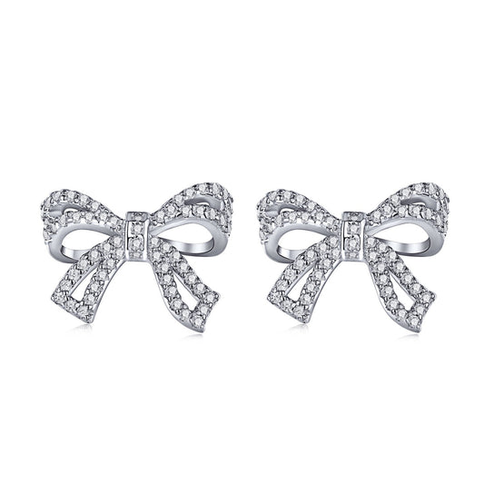 [Nova Jewelry]Dainty Bow Shape Earrings