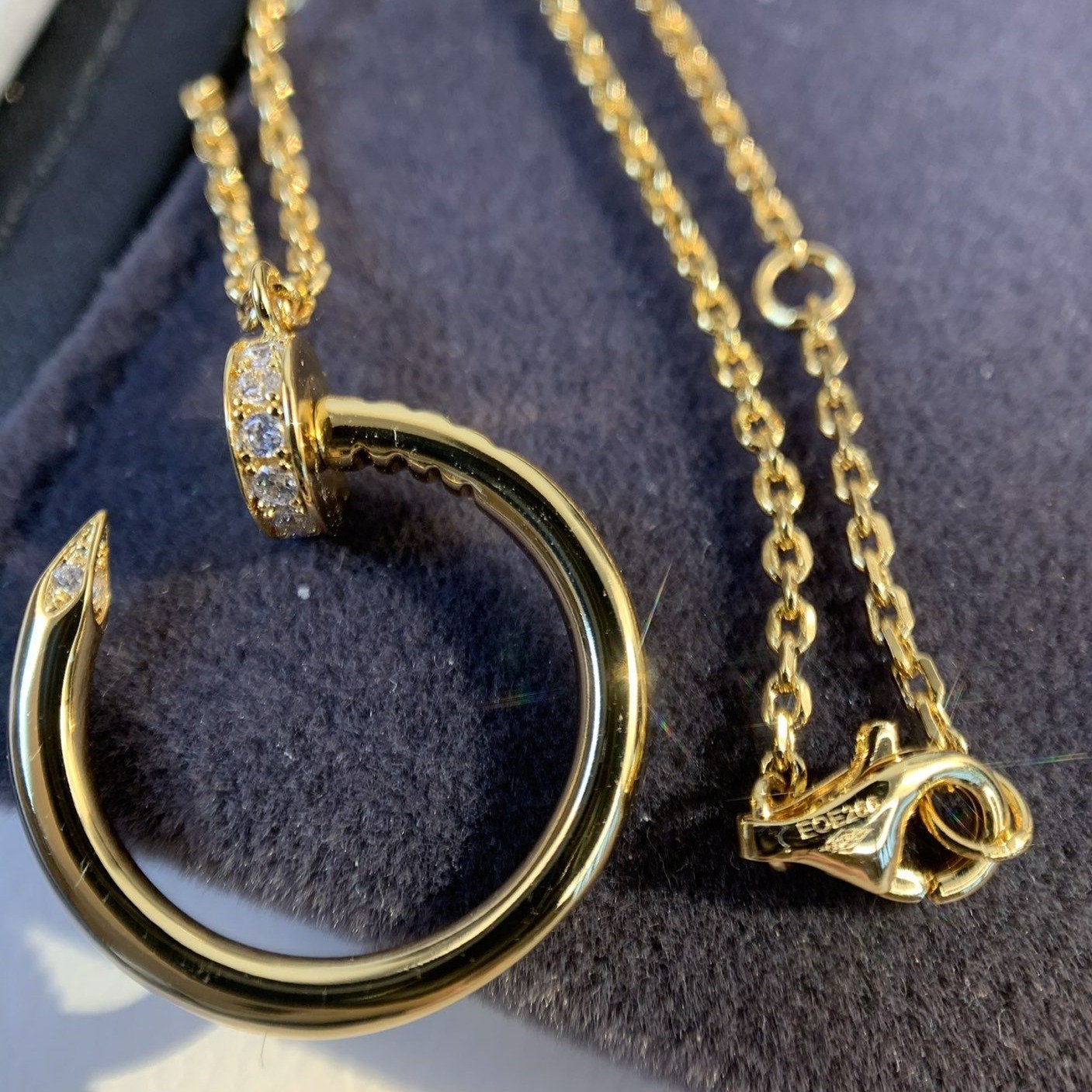 [BLUE TEARS]JUSTE NECKLACE GOLD