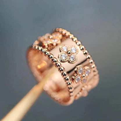 [BLUE TEARS]CLOVER KALEIDOSCOPE RING 10MM