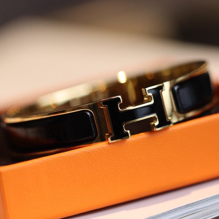 [BLUE TEARS]H BRACELET 12MM GOLD