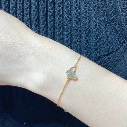 [BLUE TEARS]BUTTERFLY DARK MOP BUTTERFLY BRACELET