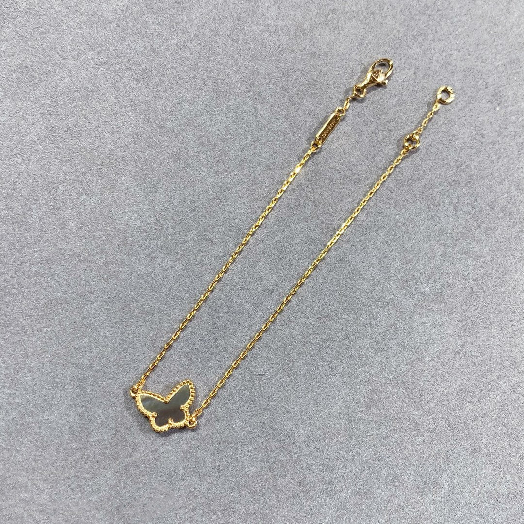 [BLUE TEARS]BUTTERFLY DARK MOP BUTTERFLY BRACELET