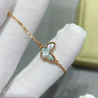 [BLUE TEARS]BUTTERFLY DARK MOP BUTTERFLY BRACELET