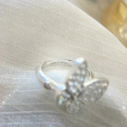 [BLUE TEARS]BUTTERFLY DIAMOND RING