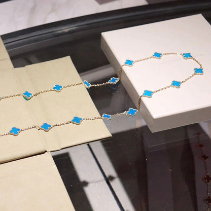 [BLUE TEARS]CLOVER 20 MOTIFS TURQUOISE GOLD