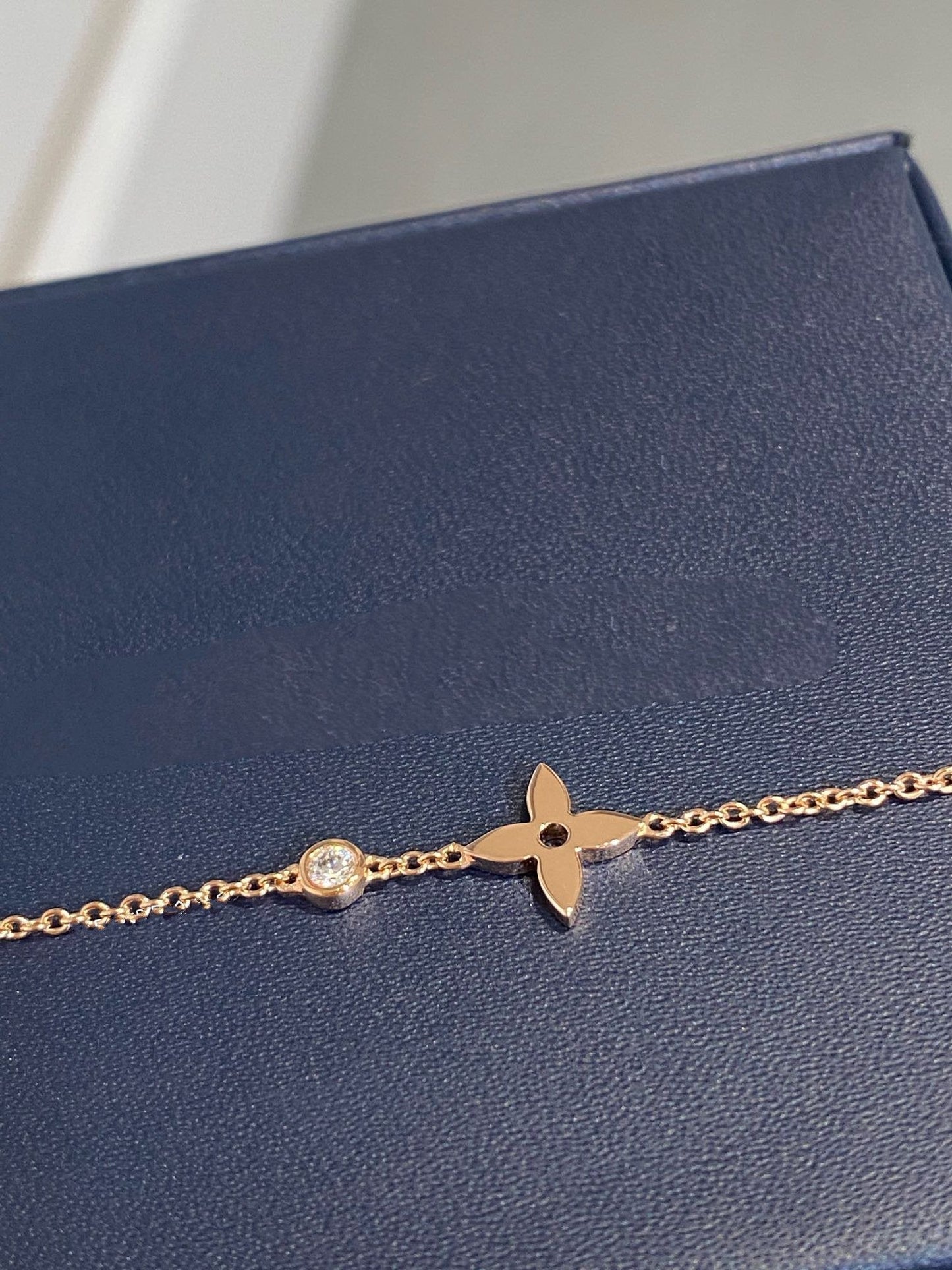 [BLUE TEARS]STAR DIAMOND PINK GOLD BRACELET