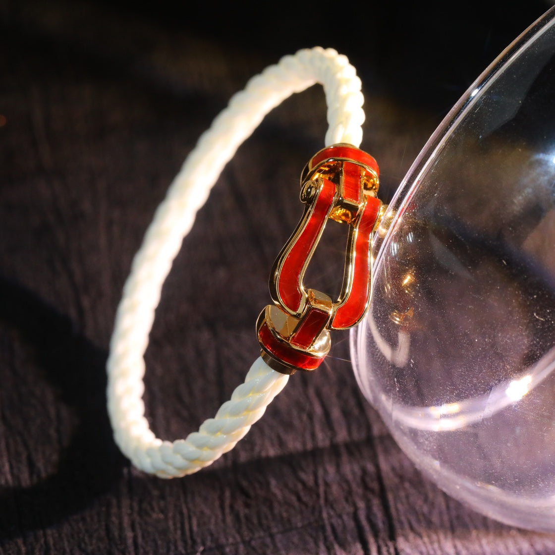 [BLUE TEARS]FORCE 10 WHITE TEXTILE DIAMOND PAVED