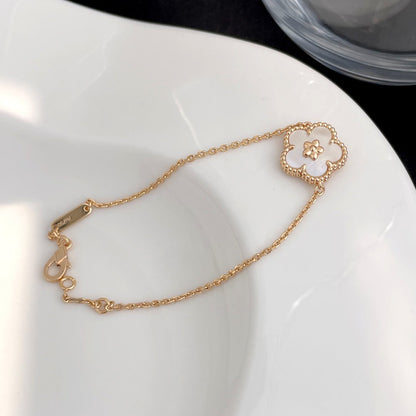 [BLUE TEARS]LUCKY SPRING ROSE GOLD MOP BRACELET