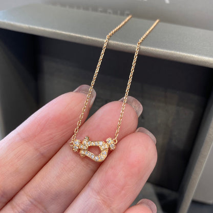 [BLUE TEARS]FORCE 10 DIAMOND PINK GOLD NECKLACE MINI MODEL