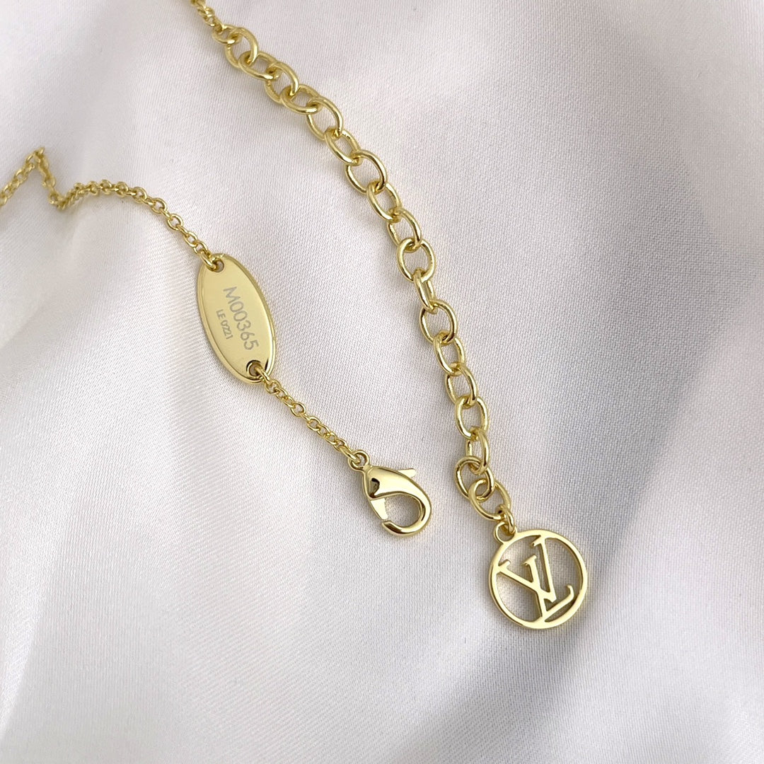 [BLUE TEARS]LOUISETTE GOLD NECKLACE