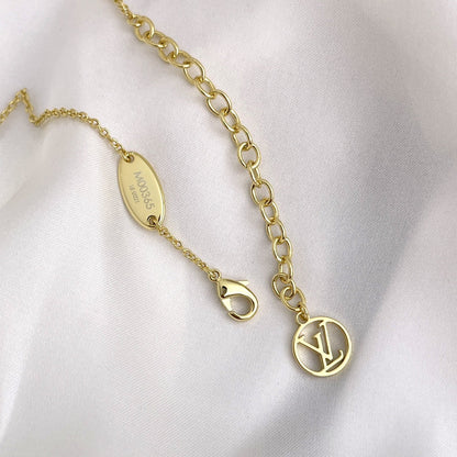 [BLUE TEARS]LOUISETTE GOLD NECKLACE