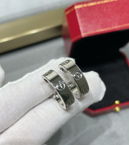 [BLUE TEARS]LOVE 5.5MM EARRINGS