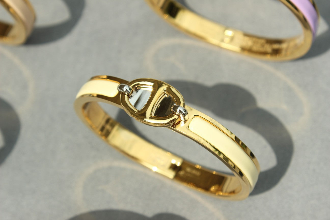 [BLUE TEARS]CLIC CHAINE GOLD BRACELET
