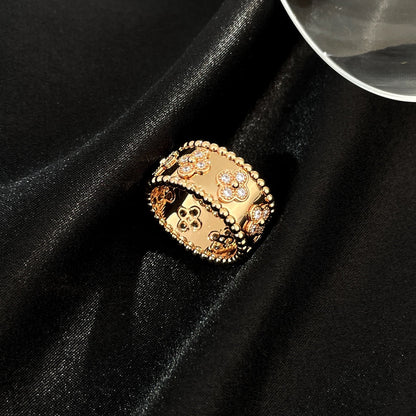 [BLUE TEARS]PERLEE DIAMOND LARGE RING