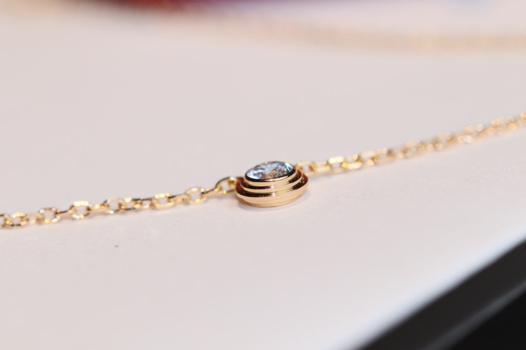 [BLUE TEARS]DAMOUR DIAMOND NECKLACE