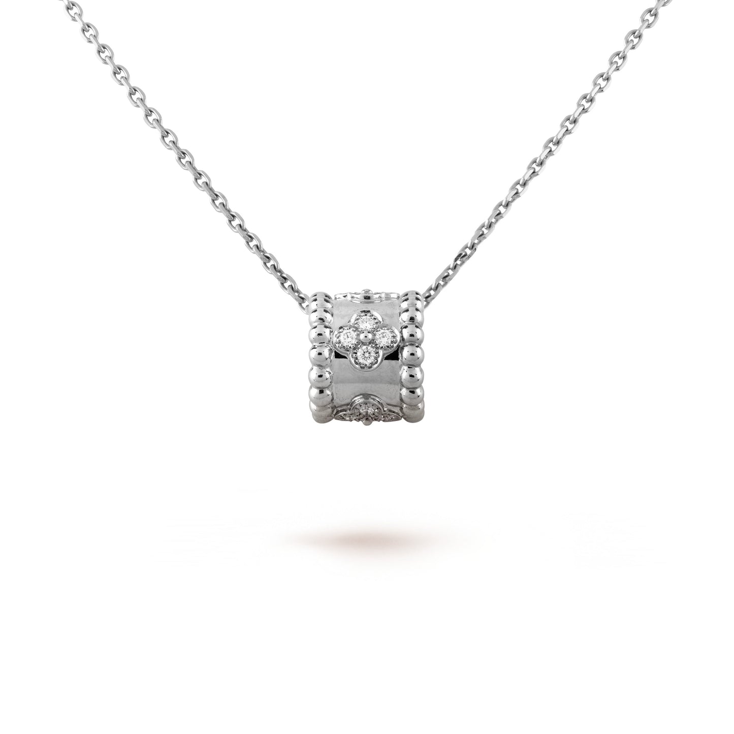 [BLUE TEARS]PERLEE PEDANT SIVLER DIAMOND NECKLACE