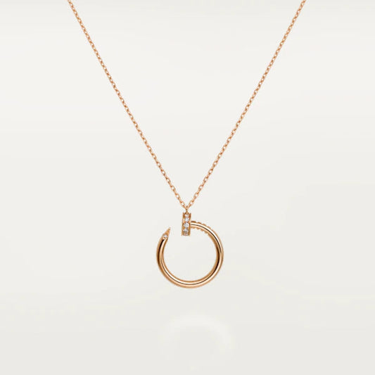 [BLUE TEARS]JUSTE NECKLACE PINK GOLD