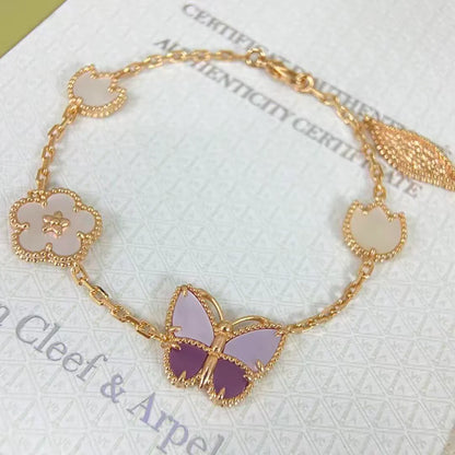 [BLUE TEARS]26 NEW CLOVER LUCKY LIGHT PURPLE SET