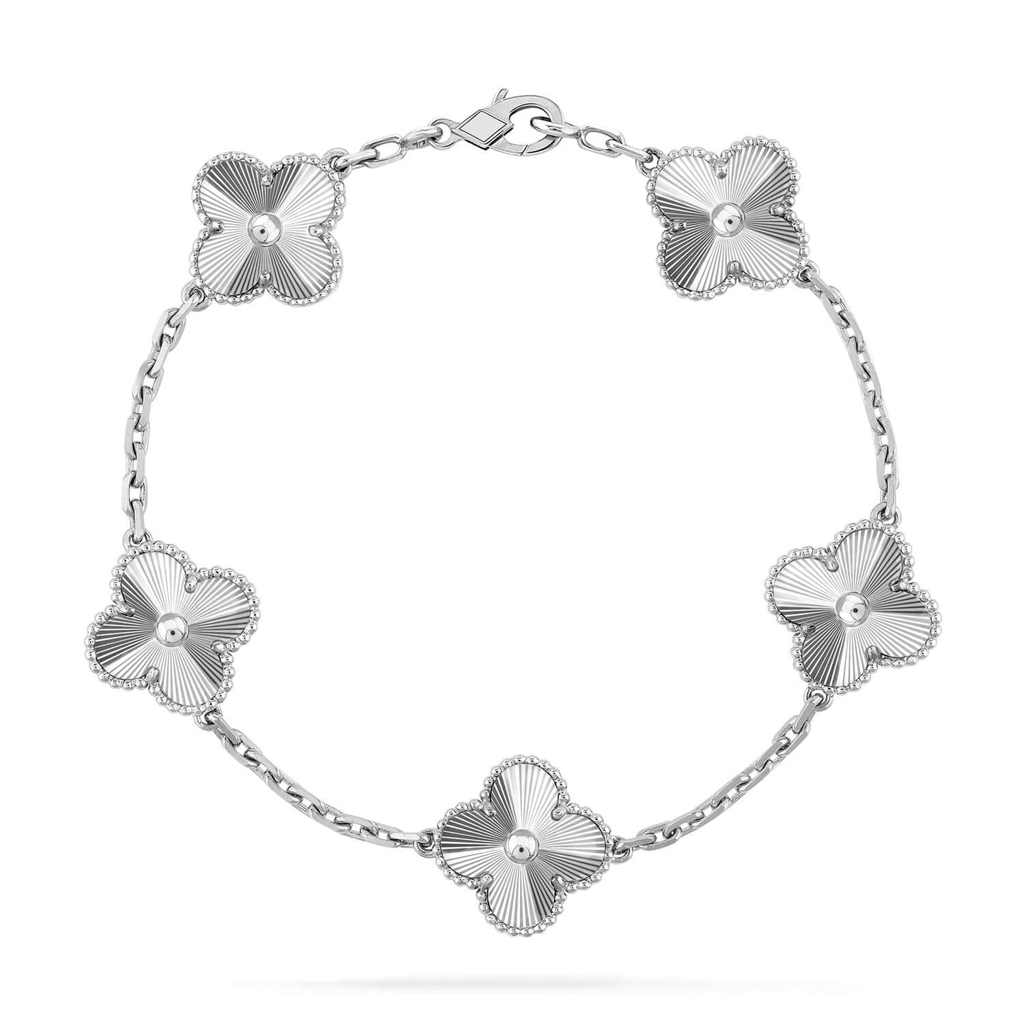 [BLUE TEARS] CLOVER 5 MOTIF LASER BRACELET COLLECTION