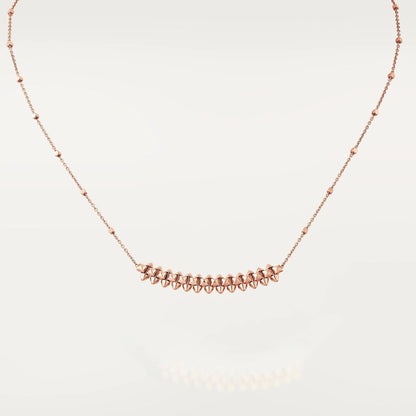 [BLUE TEARS]CLASH PINK GOLD NECKLACE