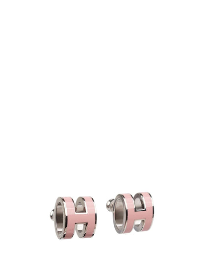 [BLUE TEARS]MINI POP H SILVER EARRINGS PINK
