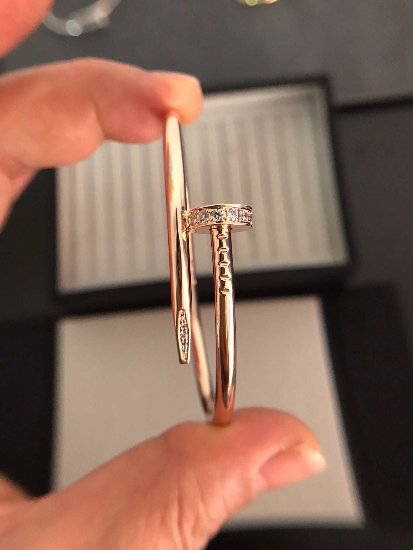 [BLUE TEARS]JUSTE BRACELET 3.5MM DIAMONDS