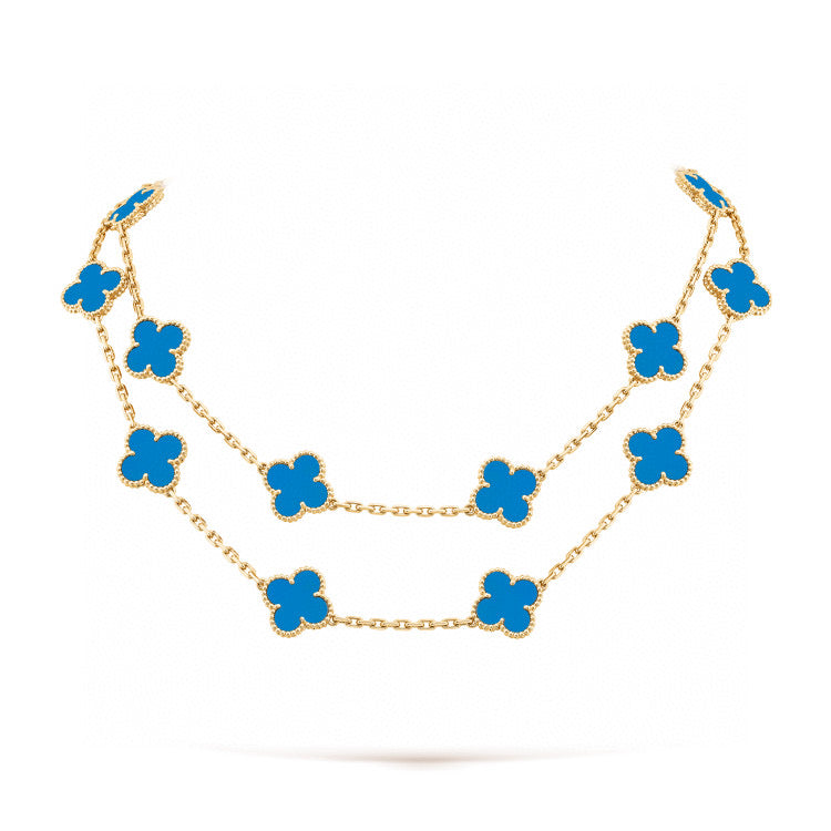 [BLUE TEARS]CLOVER 20 MOTIFS TURQUOISE GOLD