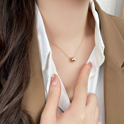 [BLUE TEARS]BEE MINI PEDANT DIAMOND NECKLACE
