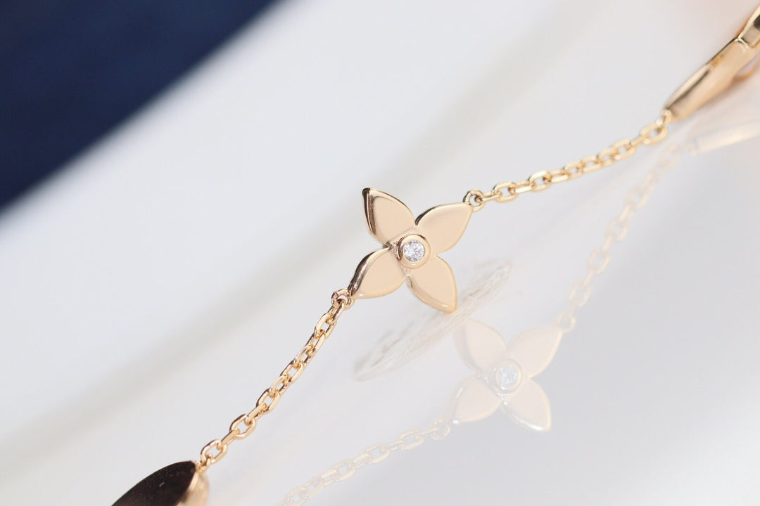 [BLUE TEARS]LEAF CLOVER BRACELET