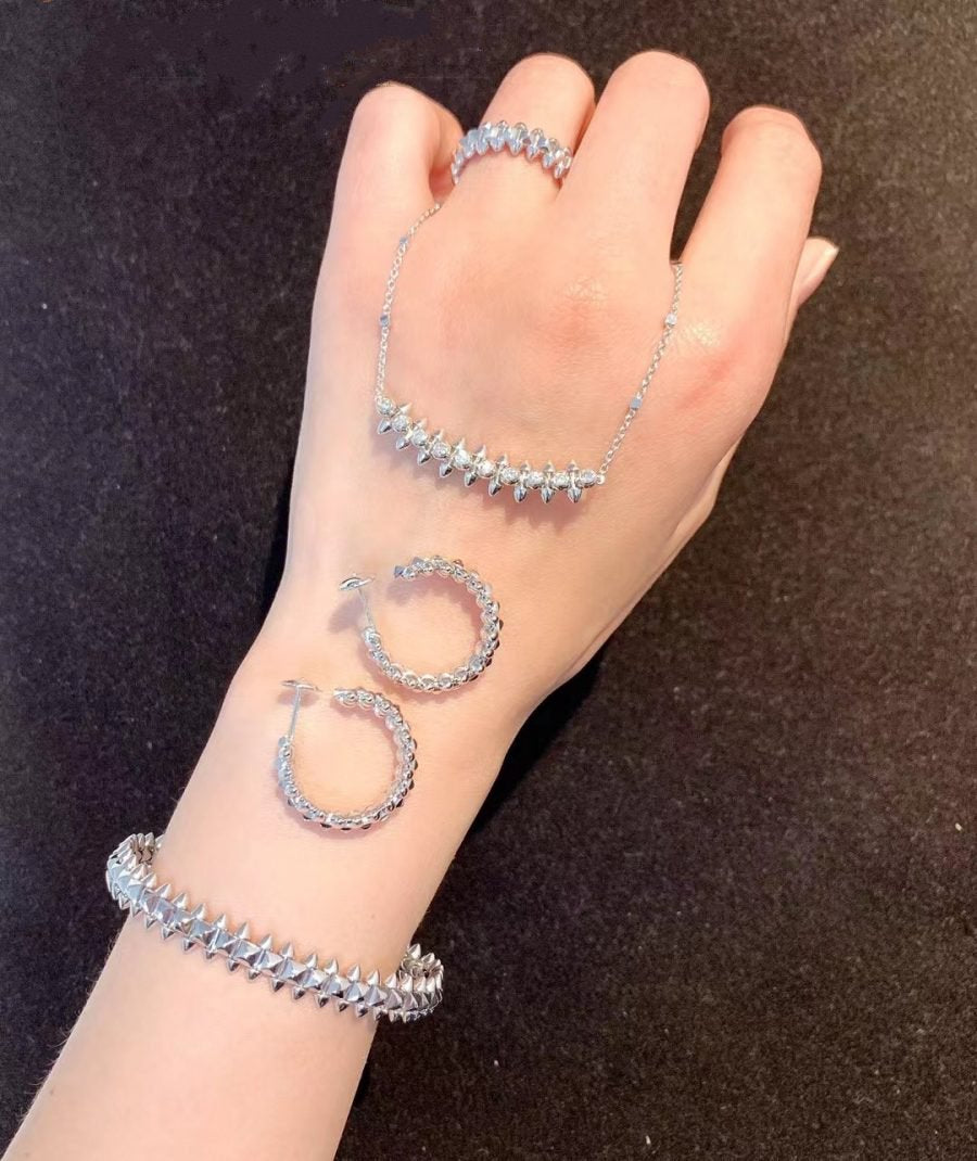 [BLUE TEARS]CLASH SILVER BRACELET