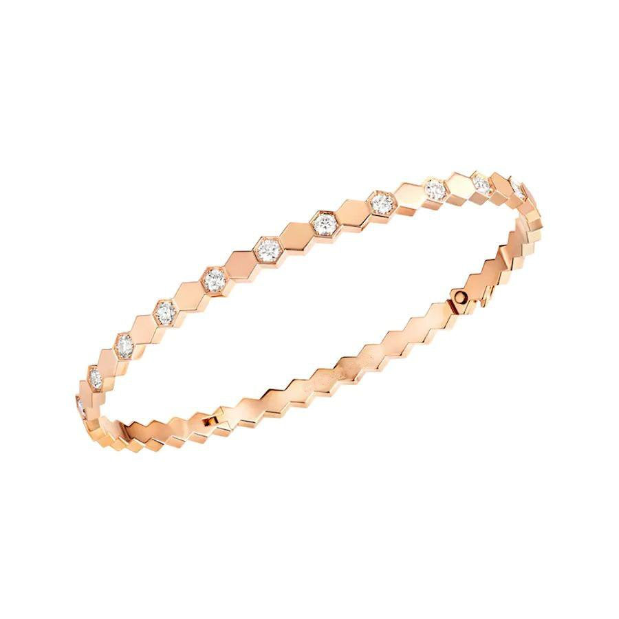 [BLUE TEARS]BEE LOVE PINK GOLD DIAMOND BRACELET