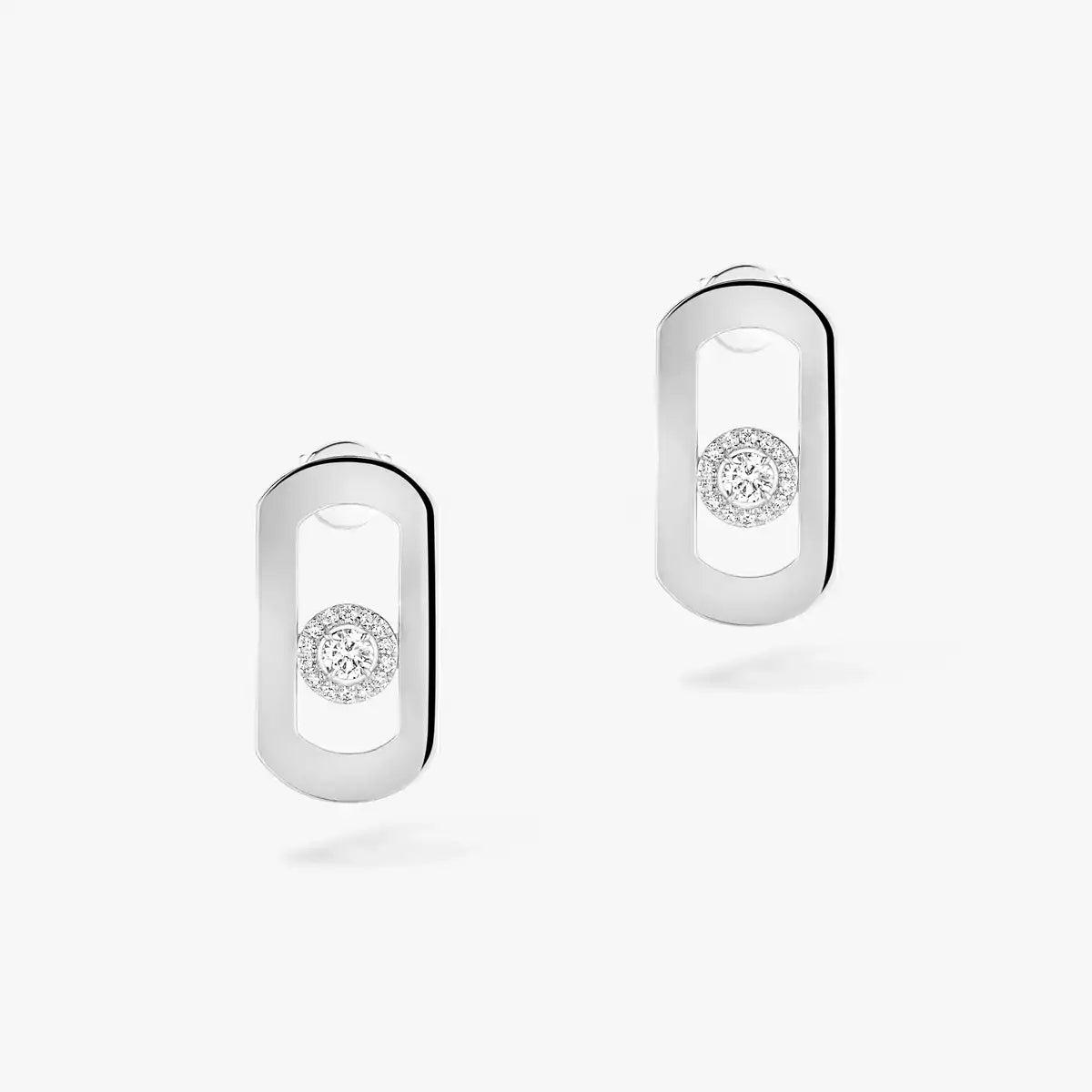 [Blue Tears Jewelry]So Move Diamond Earrings in Yellow Gold