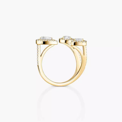 [Blue Tears Jewelry]  Diamond Ring 0,25ct My Twin Trilogy