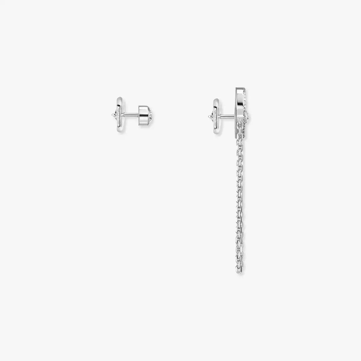 [Blue Tears Jewelry]Move Uno Diamond Earrings