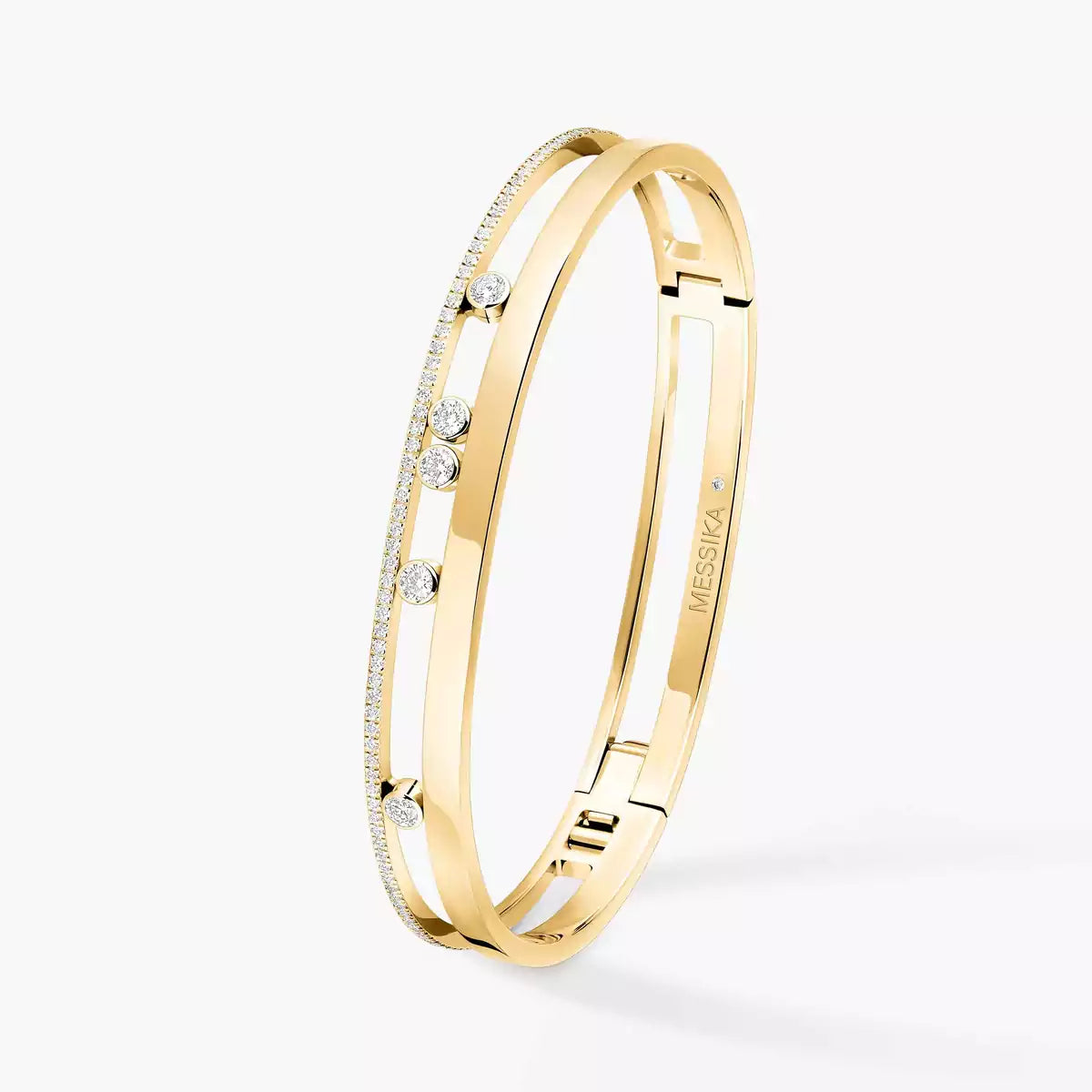 [Blue Tears Jewelry]Move Romane Diamond Bangle Bracelet