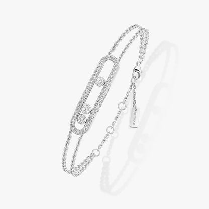 [Blue Tears Jewelry] Move Classique pav¨¦ bracelet