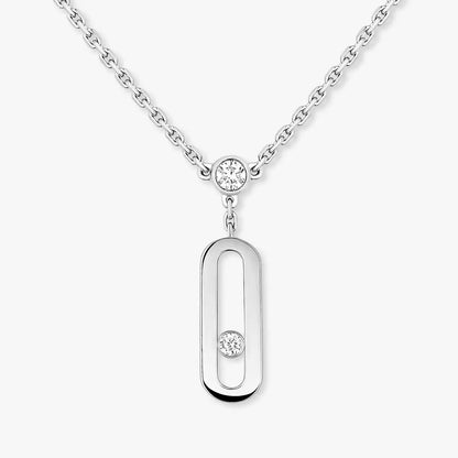 [Blue Tears Jewelry] Move Uno Diamond Necklace