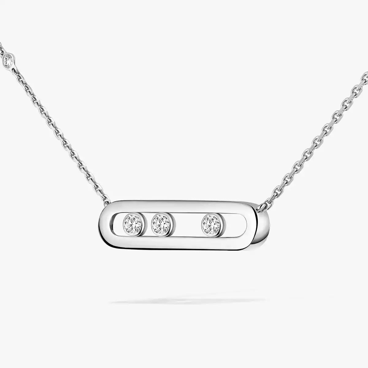 [Blue Tears Jewelry] Baby Move Gold Diamond Necklace