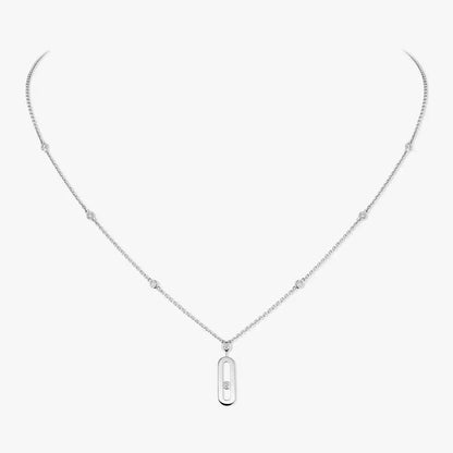 [Blue Tears Jewelry] Move Uno Gold Diamond Long Necklace