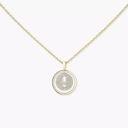 [Blue Tears Jewelry] Lucky Move Diamond Necklace