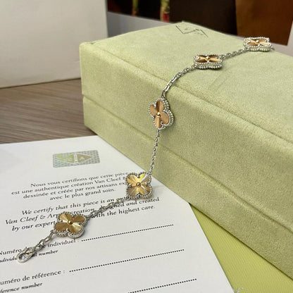 [BLUE TEARS]CLOVER  5 MOTIFS  CHRISTMAS LIMITED EDITION BRACELET