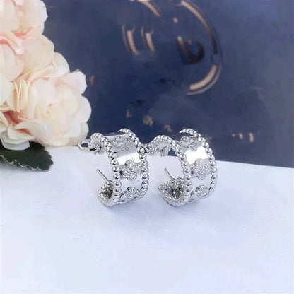 [BLUE TEARS]PERLEE DIAMOND EARRINGS