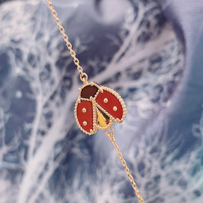 [BLUE TEARS]LUCKY SPRING 1 MOTIF PINK GOLD BRACELET